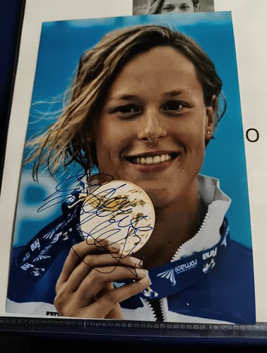 Autografo federica pellegrini - federica,