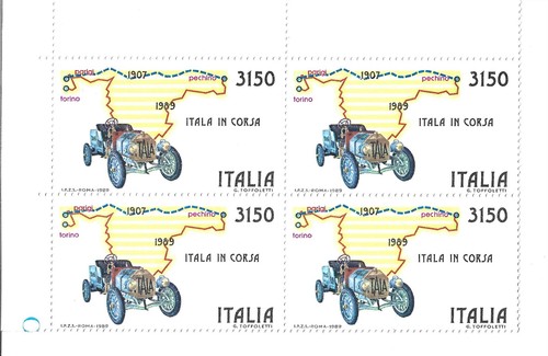 Italia 1989 quartina - italia,