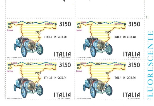 Italia 1989 quartina parigi - 1989,