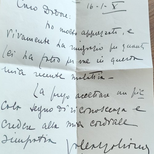 Lettera manoscritta busta - lettera, r