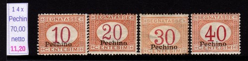 Pechino segnatasse valori 1 - 4,